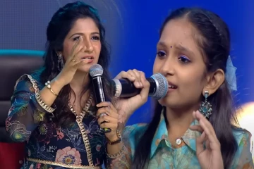 சரிகமப-வில்: கண்ணம்மா பாடலுக்கு ஸ்வரம் வரிசை பாடி நடுவர்களையே வியக்க வைத்த சிறுமி!