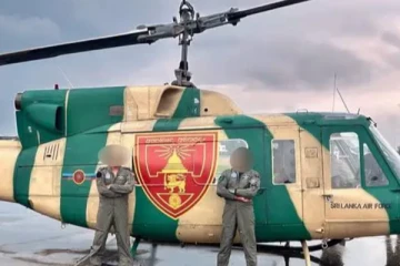 இலங்கை ஹெலிகொப்டர் விபத்தில் 5 இராணுவ வீரர்கள் பலி