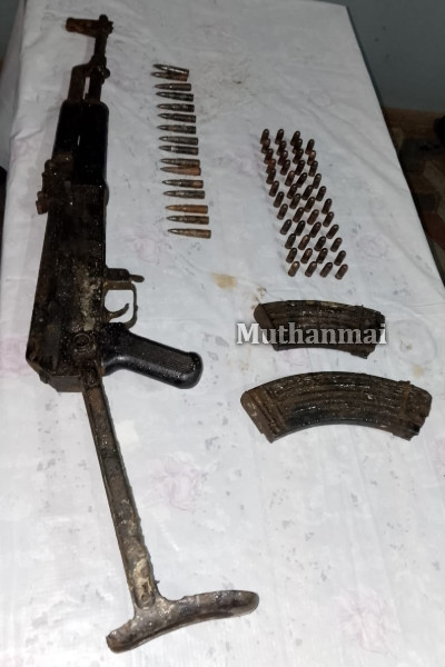 மட்டக்களப்பில் மீட்கப்பட்ட T56 ரக துப்பாக்கி | T56 Rifle Found Buried In Batticaloa