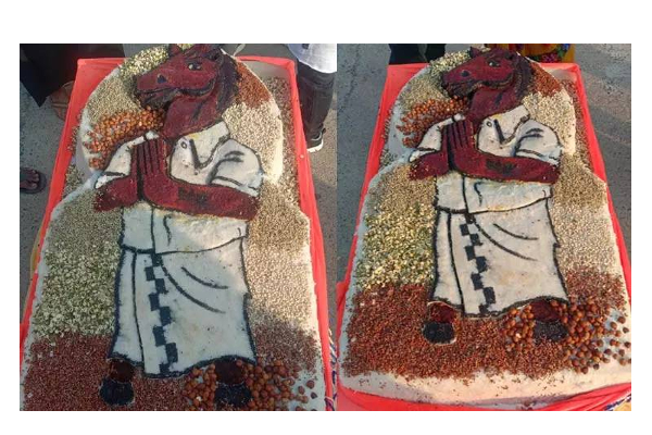 செஸ் ஒலிம்பியாட் ; 44 கிலோ எடைக்கொண்ட தம்பி இட்லி - அசத்திய தமிழகர்கள் | Chess Olympiad 44 Kg Thambi Italians