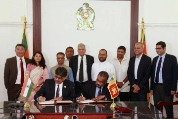 உரத்திற்கான கடன் வரியில்  இலங்கை -  இந்தியா ஒப்பந்தம்