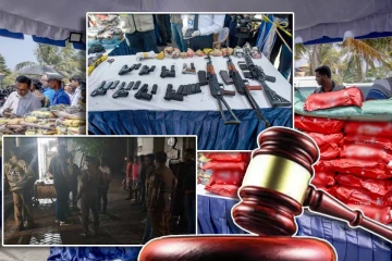 தென் கடலில் போதைப்பொருள், ஆயுதங்களுடன் கைதான 10 பேர் : நீதிமன்றின் உத்தரவு