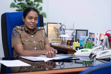 காவல்துறை தலைமையகத்தின் நிர்வாக பணிப்பாளராக பெண் காவல்துறை அதிகாரி!..