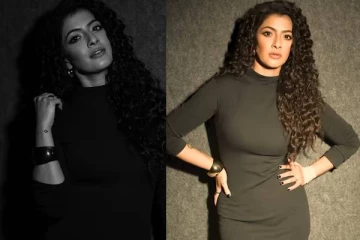 நடிகை வரலட்சுமியின் பிளாக் அண்ட் ஒயிட் போட்டோஷூட்...