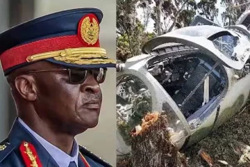 கென்யாவில் விபத்துக்குள்ளான உலங்கு வானூர்தி! இராணுவ தளபதி உட்பட பலர் பலி