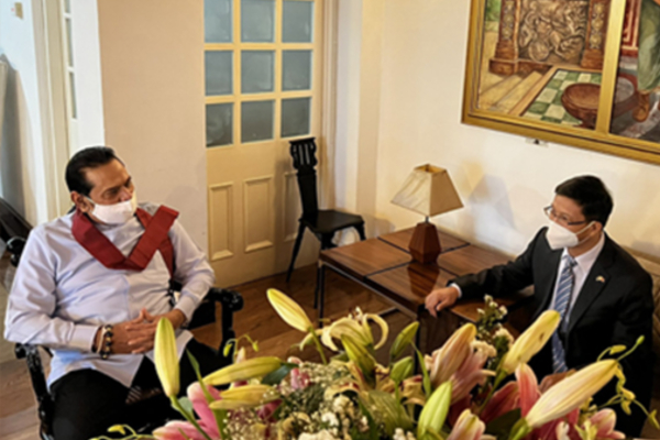 சீனாவை விடாது பிடிக்கும் மகிந்த! | Mahinda Rajapaksa Thanked China Crisis Help