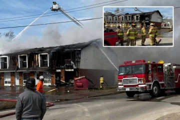 கனடாவில் பட்டப்பகலில் துப்பாக்கி சூடு: அடுக்குமாடி குடியிருப்புக்கு தீ வைத்த சம்பவம்: ஒருவர் பலி