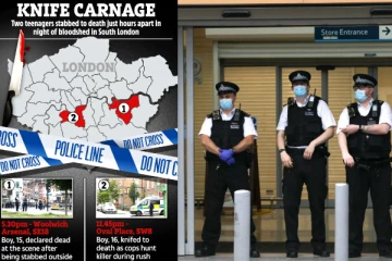 லண்டனில் அடுத்தடுத்து 2 சிறுவர்கள் குத்திக் கொலை!