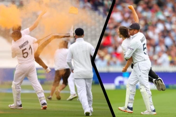 கிரிக்கெட் மைதானத்திற்குள் நுழைந்த ஆர்ப்பாட்டகாரர்கள்! தூக்கிச்சென்று எல்லையில் விட்ட இங்கிலாந்து வீரர் (Video)