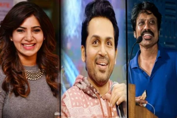 வித்தியாசமான முறையில் ரசிகர்களுக்கு வாழ்த்து தெரிவித்து பிரபலங்கள்! சமந்தாவின் பதிவு என்ன தெரியுமா?