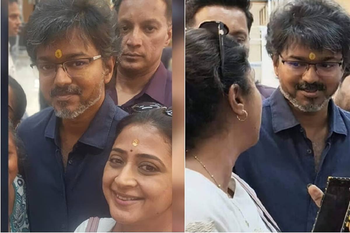 சீரடியில் விஜய்யை நேரில் சந்தித்த எதிர்நீச்சல் சீரியல் நடிகை! வைரலாகும் புகைப்படங்கள் | Thirneechal Serial Actress Met Tvk Leader Vijay