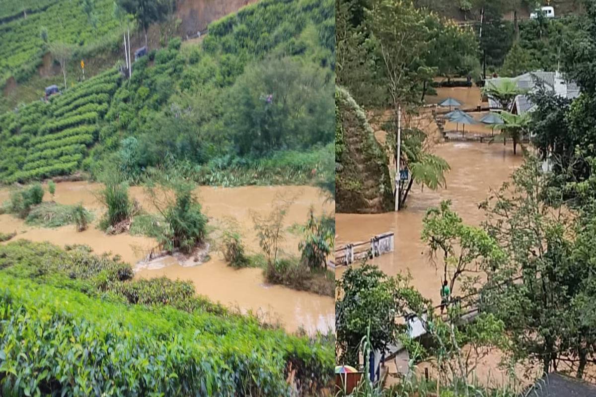 நானுஓயாவில் வரலாறு காணாத வெள்ளம் - போக்குவரத்து தடை