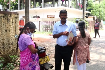குரலற்றவர்களின் குரல் அமைப்பின் இணைப்பாளர் மனித உரிமை ஆணைக்குழுவில் முறைப்பாடு (Photos)