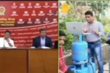 அமைச்சரவை ஊடக சந்திப்பில் கலந்துகொண்ட ஊடகவியலாளருக்கு இப்படி ஒரு நிலை