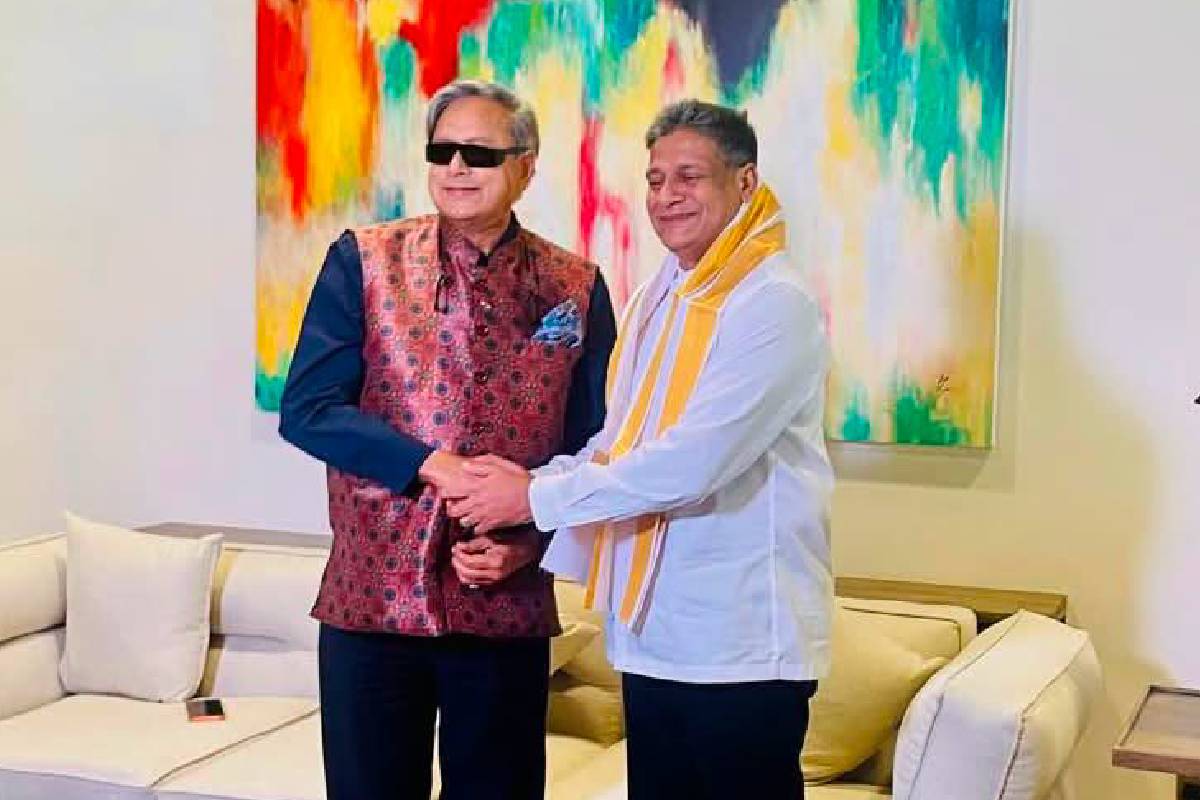 இந்திய நாடாளுமன்ற உறுப்பினரை சந்தித்த திலித் ஜயவீர | Dilith Jayaweera Meets Indian Parliamentarian இந்திய நாடாளுமன்ற உறுப்பினரை சந்தித்த திலித் ஜயவீர | Dilith Jayaweera Meets Indian Parliamentarian