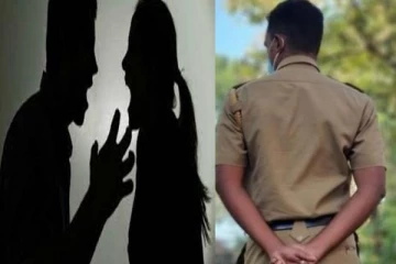 கணவன் மனைவி சண்டை - விலக்க சென்ற காவலருக்கு நேர்ந்த கதி