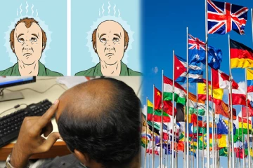 உலகில் அதிக வழுக்கை தலை ஆண்கள் உள்ள முதல் 25 நாடுகள் இதுதான் - அப்போ இந்தியா?