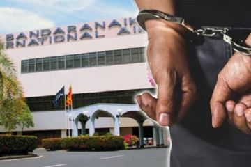 கட்டுநாயக்க விமான நிலையத்தில் இளைஞன் கைது