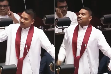 நாடாளுமன்றத்தில் அரசாங்கம் மீது குற்றச்சாட்டுகளை முன்வைத்த நாமல்