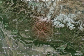 அடுத்தடுத்து மூன்று முறை நிலநடுக்கம்! வெளிநாடொன்றில் அதிர்ச்சி சம்பவம்