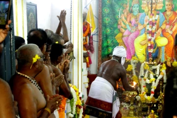 மட்டக்களப்பு மண்டூர் ஸ்ரீ கந்தசுவாமி ஆலய கொடியேற்றம்