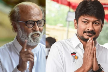 உதயநிதிக்கு துணை முதல்வர் பதவி? கோபமாக பதிலளித்த ரஜினிகாந்த்