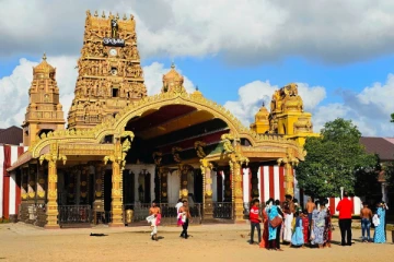 நல்லூர் கந்தனுக்கு மற்றுமொரு மெருகூட்டல்; தெற்கு வாசல் வளைவு திறப்பு