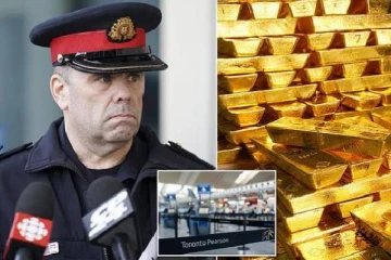 விமான நிலையத்தில் பல மில்லியன் டொலர் தங்கம் கொள்ளை: திணறும் ரொறன்ரோ பொலிசார்