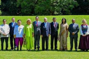 இலங்கைக்கான புதிய பத்து தூதுவர்கள் பதவியேற்பு (Photos)