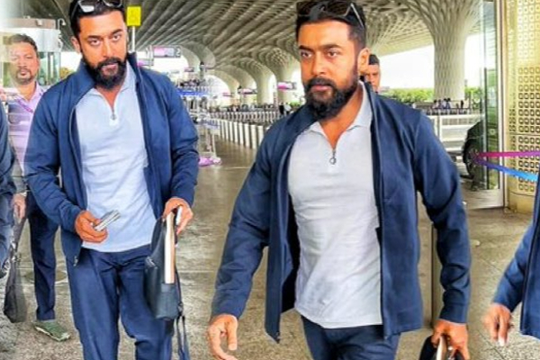 ஏர்போர்ட்டில் மகனுடன் சூர்யா.. போட்டோ எடுக்க வந்தவர்களுக்கு போட்ட கண்டிஷன் | Suriya Asks Paps Not To Take Photos Of His Son