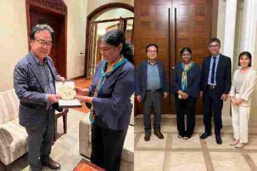 வடபகுதியின் வளர்ச்சிக்கான முழு ஒத்துழைப்பையும் வழங்குவோம் : வடமாகாண ஆளுநரிடம் ஜப்பான் தூதுவர் உறுதி