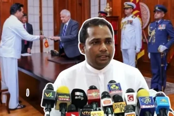 புதிய இராஜாங்க அமைச்சராக பதவி ஏற்ற வியாழேந்திரன்