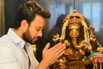 தனது இரண்டு மகன்களுடன் நடிகர் பரத்! விநாயக சதுர்த்தி ஸ்பெஷல் போட்டோ..