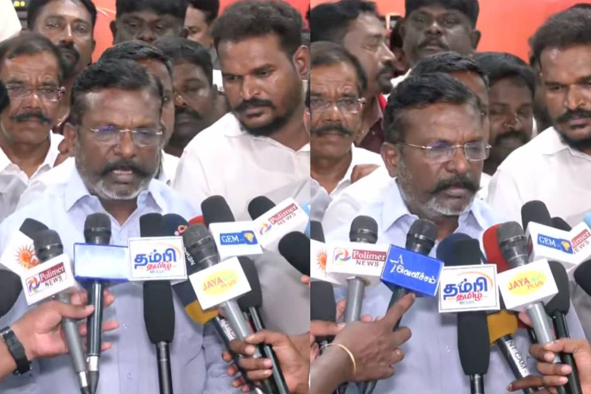 தவெக அமைச்சரவையில் இடம்பெறும் விசிக? திருமாவளவன் பதில் | Thirumavalavan Reacts Tvk Calls For Join Ministry தவெக அமைச்சரவையில் இடம்பெறும் விசிக? திருமாவளவன் பதில் | Thirumavalavan Reacts Tvk Calls For Join Ministry