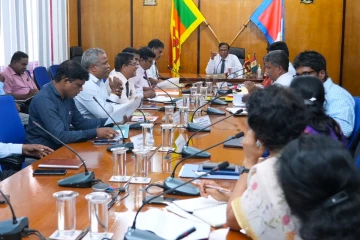 வடக்கில் அடிப்படை அபிவிருத்தி நடவடிக்கை தொடர்பில் மீளாய்வு கூட்டம்