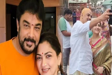 25 ஆண்டு திருமண நாளை மொட்டை போட்டு கொண்டாடிய சுந்தர் சி, குஷ்பு : வைரலாகும் புகைப்படம்