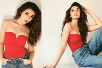 மாடர்ன் உடையில் கலக்கும் இளம் நடிகை க்ரித்தி ஷெட்டி.. லேட்டஸ்ட்