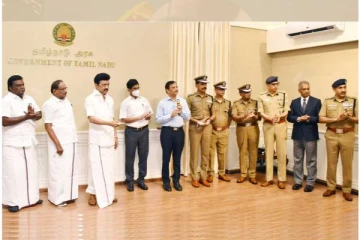 11 காவல் நிலையங்கள் 274 காவலர் குடியிருப்புகளை காணொலி வாயிலாக முதலமைச்சர் மு.க.ஸ்டாலின் திறந்து வைத்தார்