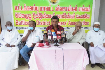 விவசாயம் செய்வதற்கு மண் இல்லை : சர்வதேசம் வரை செல்வோம் - சுந்தரேசன்