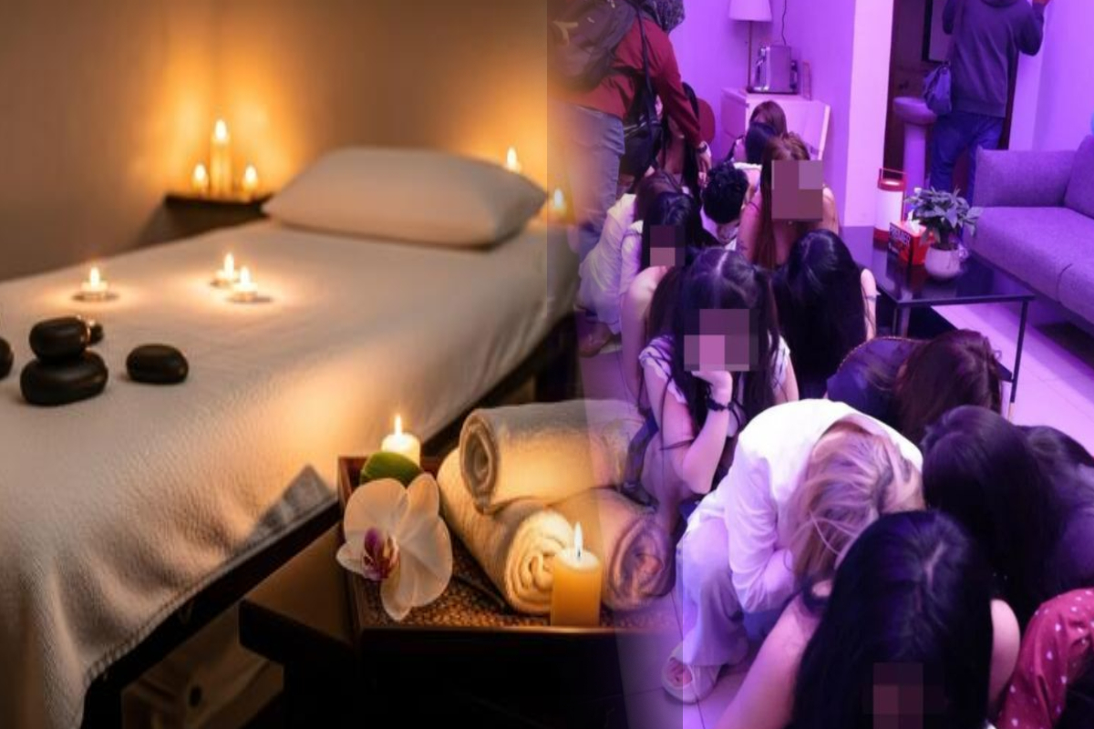 மசாஜ் நிலையத்தில் தகாத தொழில் ; கொத்தோடு சிக்கிய கூட்டம்! | Illicit Activities At Massage Parlour 17 Arrested
