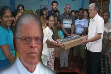 மாணவர்களுக்கான இலவச கணணியை வழங்கி வைத்த குகதாசன் எம்.பி