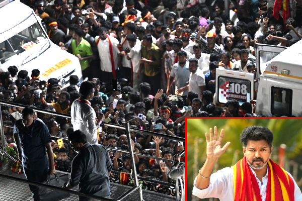 TVK, Tamilaga Vettri Kazhagam, TVK Vijay, actor Vijay in Karur, Karur Stampede, TVK Vijay FIR
