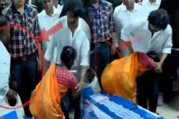 கள்ளக்குறிச்சி மருத்துவமனையில் விஜய்யின் காலில் யாரும் விழச்சொல்லவில்லை : பாதிக்கப்பட்ட பெண் விளக்கம்
