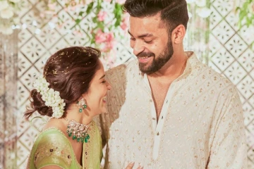 வருண் தேஜ் மற்றும் லாவண்யா திரிபாதி நிச்சயதார்த்தம் - வைரல் ஸ்டில்கள்