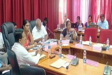 கிளிநொச்சி மாவட்ட ஒருங்கிணைப்புக் குழுக் கூட்டத்தில் பல்வேறு புதிய விடயங்கள் தொடர்பாக ஆராய்வு(Photos)