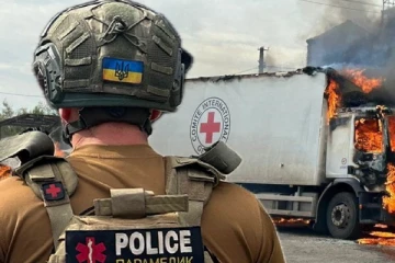 உக்ரைனில் உதவி வாகனங்களை குறிவைத்து தாக்கிய ரஷ்யா: 3 செஞ்சிலுவை சங்க ஊழியர்கள் பலி