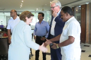பிரித்தானிய உயர்ஸ்தானிகர்களுடன் மட்டக்களப்பு அரசியல் தலைமைகள் முக்கிய கலந்துரையாடல்