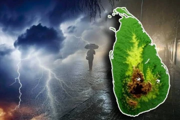 நாட்டை சூழும் கனமழை ; மின்னல், பலத்த காற்றுக்கு எச்சரிக்கை