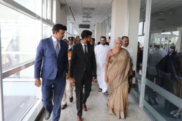 இலங்கையை வந்தடைந்த இந்திய நிதி அமைச்சர்