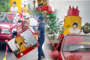 திலீபனின் நினைவூர்தி மீதான தாக்குதல் இனவாதத்தின் உச்சமே : சிறீதரன் ஆவேசம்